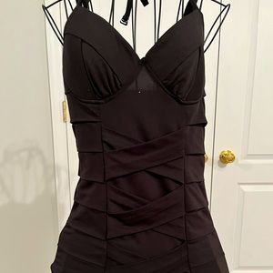 Woman’s black dress